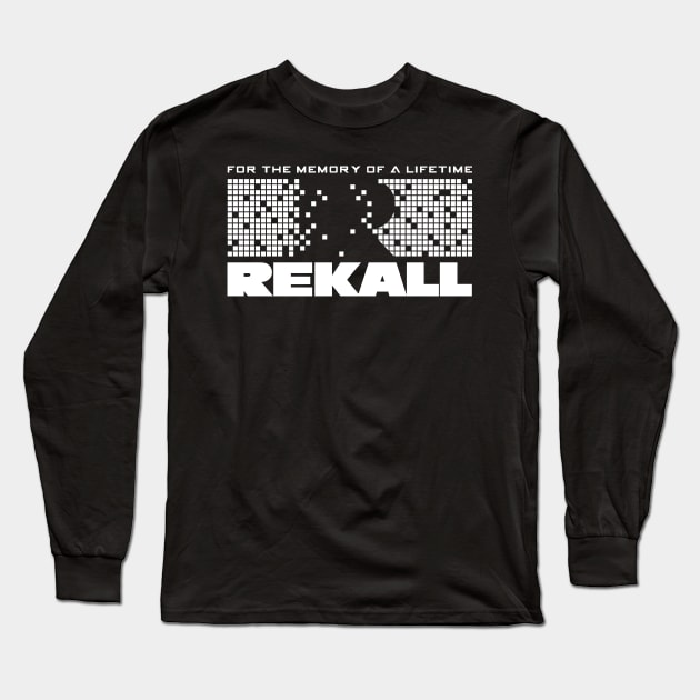 Rekall Long Sleeve T-Shirt by RetroCheshire